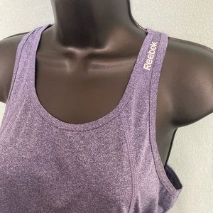 Purple Reebok tank top